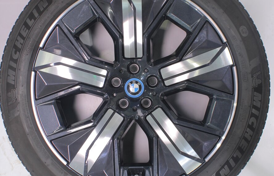 BMW BMW iX i20 1010 21 inch wheels Michelin Winter Tires Original