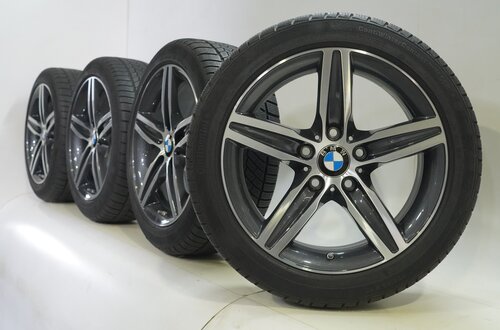 BMW BMW 1 2 series F20 F21 F22 F23 379 17 inch rims Continental Runflat winter tires Original