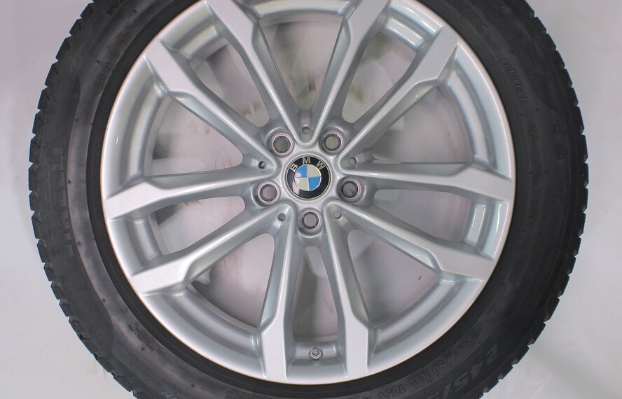 BMW BMW X3 X4 G01 G02 691 19 inch wheels Pirelli Runflat Winter Tires Original