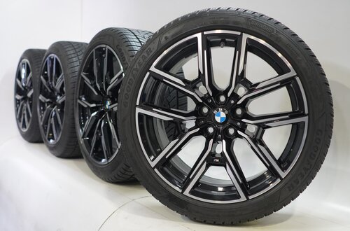 BMW BMW 4 Series i4 G26 859M 19 inch wheels Goodyear Winter Tires Original