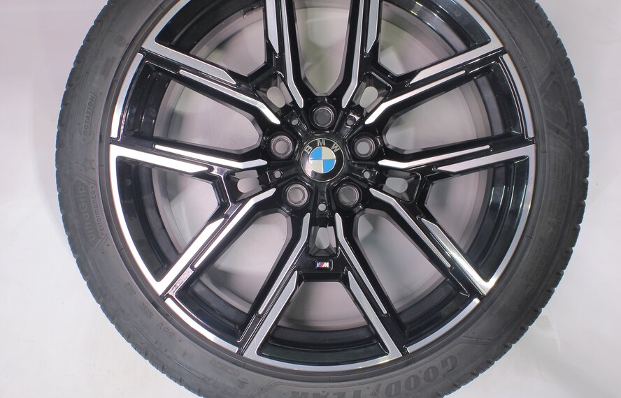 BMW BMW 4 Series i4 G26 859M 19 inch wheels Goodyear Winter Tires Original
