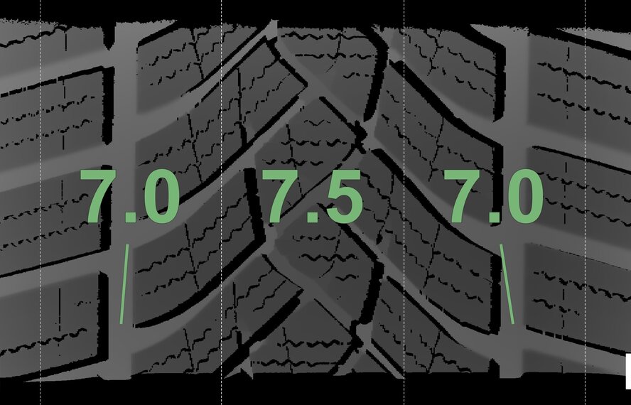 BMW BMW 4 Series i4 G26 859M 19 inch wheels Goodyear Winter Tires Original