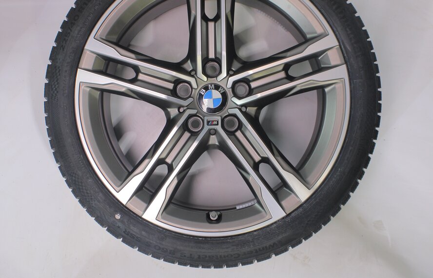 BMW BMW 1 2 Series F40 F44 2 Series Gran Coupe 556M 18 inch wheels Continental Runflat Winter Tires New Original
