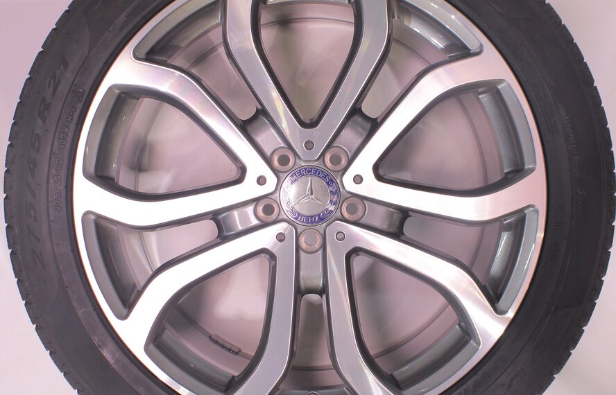 Mercedes Mercedes GLE W167 21 inch rims Pirelli winter tires New Original