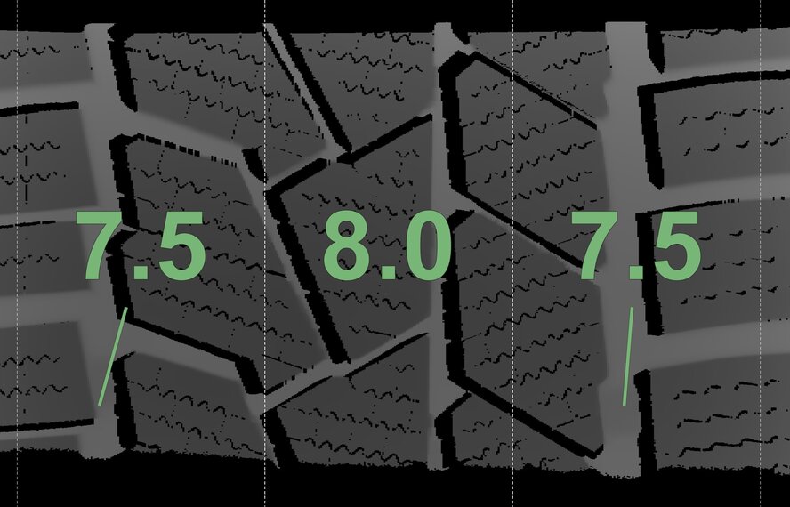 BMW BMW 5 Series G30 G31 8 Series G14 G15 G16 845M 19 inch wheels Continental Runflat Winter Tires New Original