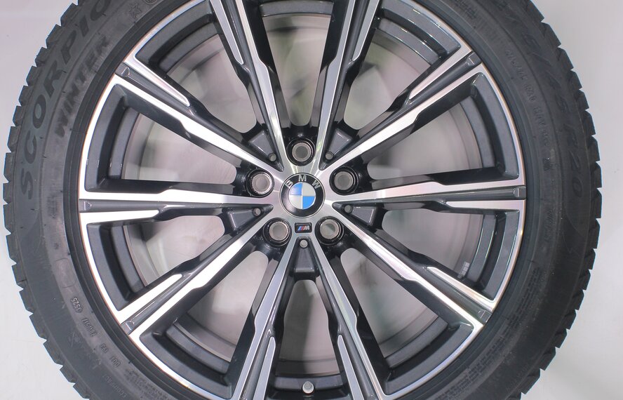 BMW BMW X5 G05 X6 G06 740M 20 inch wheels Pirelli Runflat Winter Tires New Original