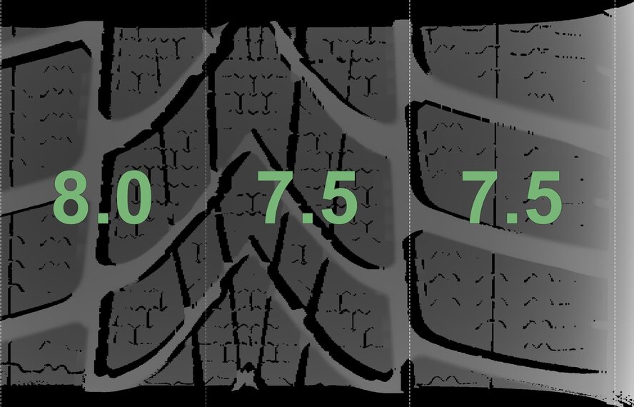 Mini Mini Cooper / S / One / Convertible F55 F56 F57 JCW501 17 inch wheels Dunlop Runflat Winter Tires Original