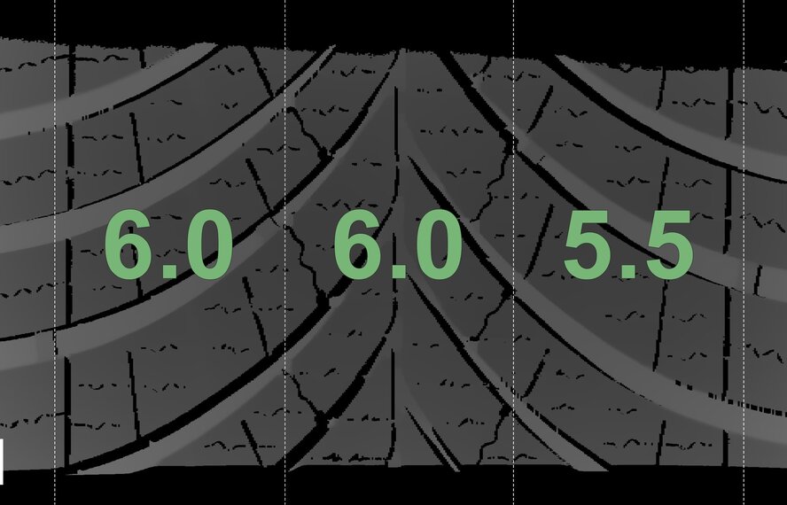 Audi Audi A6 A7 4K C8 19 inch wheels Goodyear Winter Tires New Original