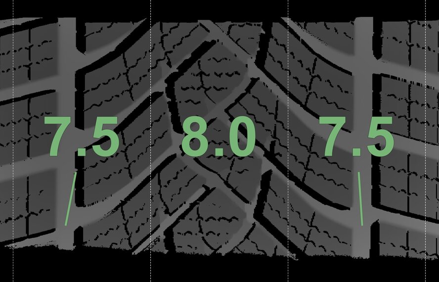 BMW BMW 5 Series G30 G31 8 Series G14 G15 G16 630 19 inch rims Goodyear Winter Tires New Original