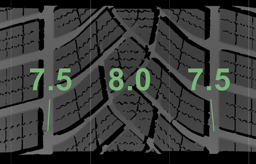 BMW BMW 5 Series G30 G31 8 Series G14 G15 G16 630 19 inch rims Goodyear Winter Tires New Original