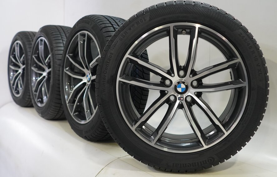 BMW BMW 5 Series G30 G31 8 Series G14 G15 G16 662M 18 inch wheels Continental Runflat Winter Tires New Original