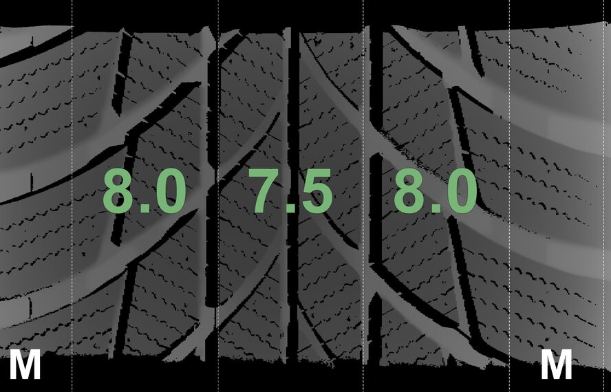 Mini Mini Countryman F60 539 17 inch wheels Bridgestone Winter Tires New Original