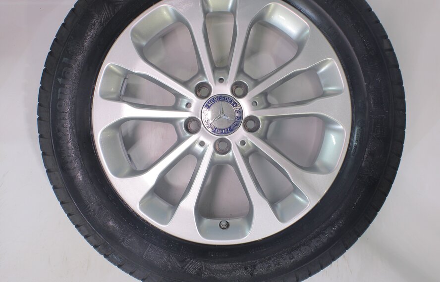 Mercedes Mercedes GLA X156 17 inch wheels Continental Winter Tires Original