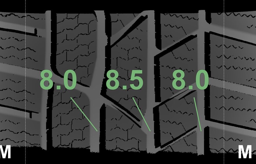 Mercedes Mercedes GLA X156 17 inch wheels Continental Winter Tires Original