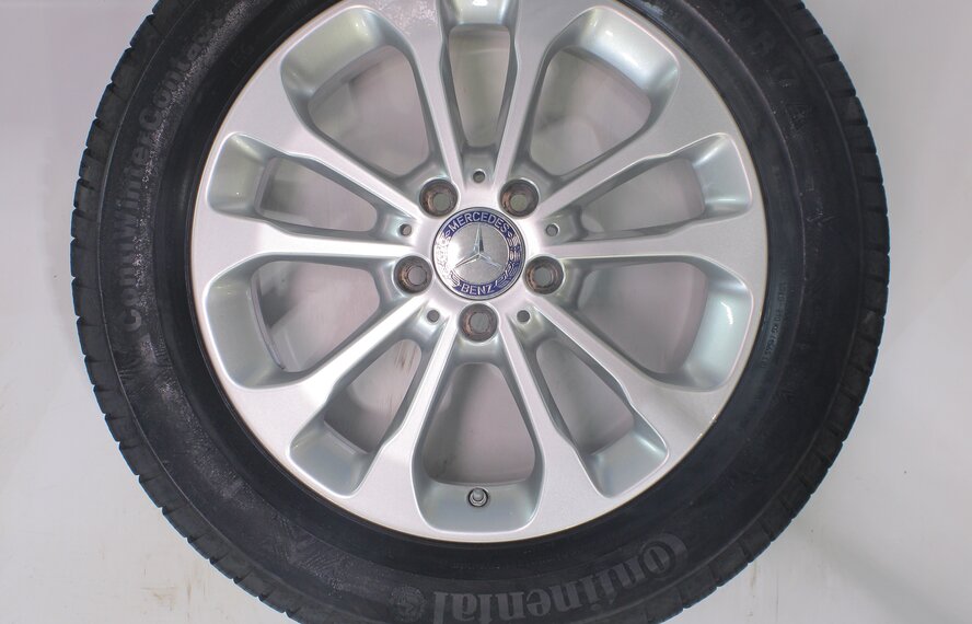 Mercedes Mercedes GLA X156 17 inch wheels Continental Winter Tires Original