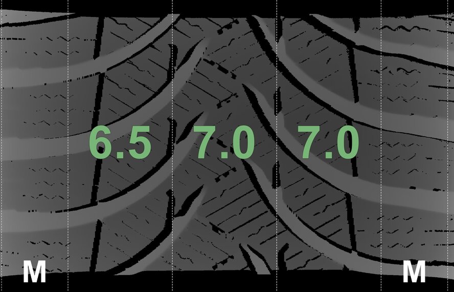 Mercedes Mercedes C-Class W205 S205 C205 16 inch wheels Michelin Winter Tires Original