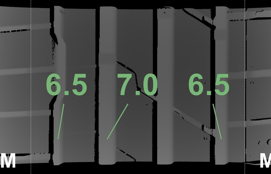 BMW BMW 5 Series G30 G31 8 Series G14 G15 G16 618 17-inch wheels Hankook Summer Tires Original