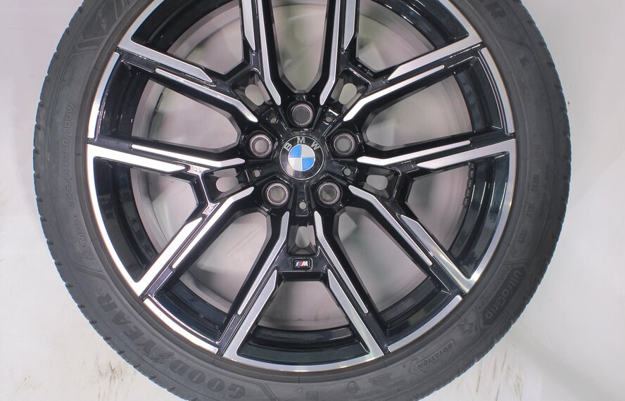 BMW BMW 4 Series i4 G26 859M 19 inch wheels Goodyear Winter Tires Original