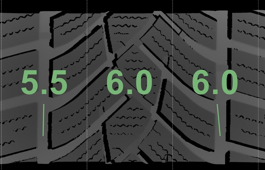 BMW BMW 4 Series i4 G26 859M 19 inch wheels Goodyear Winter Tires Original