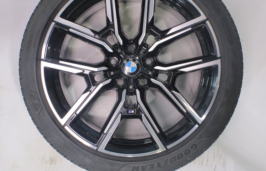 BMW BMW 4 Series i4 G26 859M 19 inch wheels Goodyear Winter Tires Original