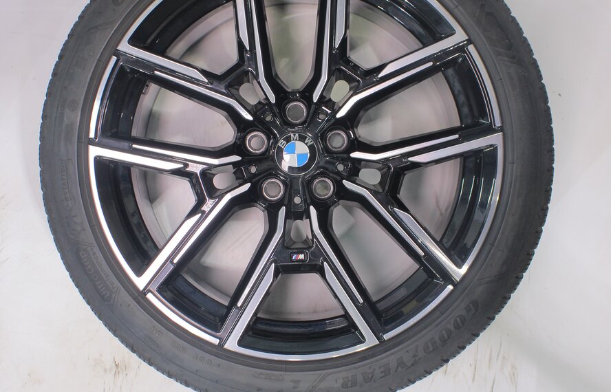 BMW BMW 4 Series i4 G26 859M 19 inch wheels Goodyear Winter Tires Original