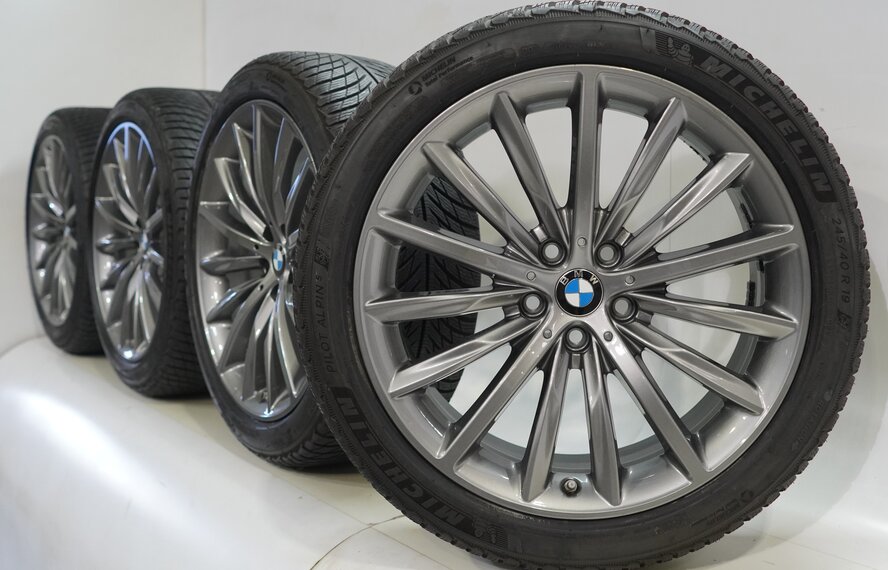 BMW BMW 5 Series G30 G31 8 Series G14 G15 G16 633 19 inch rims Michelin Winter Tires Original