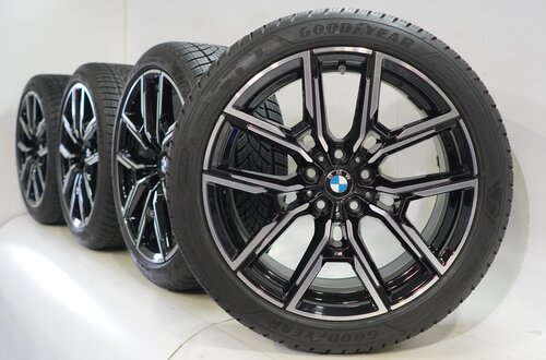 BMW BMW 4 Series i4 G26 859M 19 inch wheels Goodyear Winter Tires Original