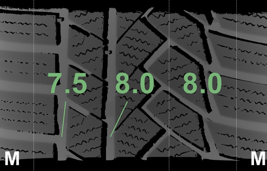 Volkswagen Volkswagen ID3 Andoya 19 inch wheels Continental Winter Tires Original