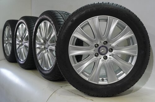 Mercedes Mercedes S-Class W222 18 inch wheels Dunlop Runflat Winter Tires Original