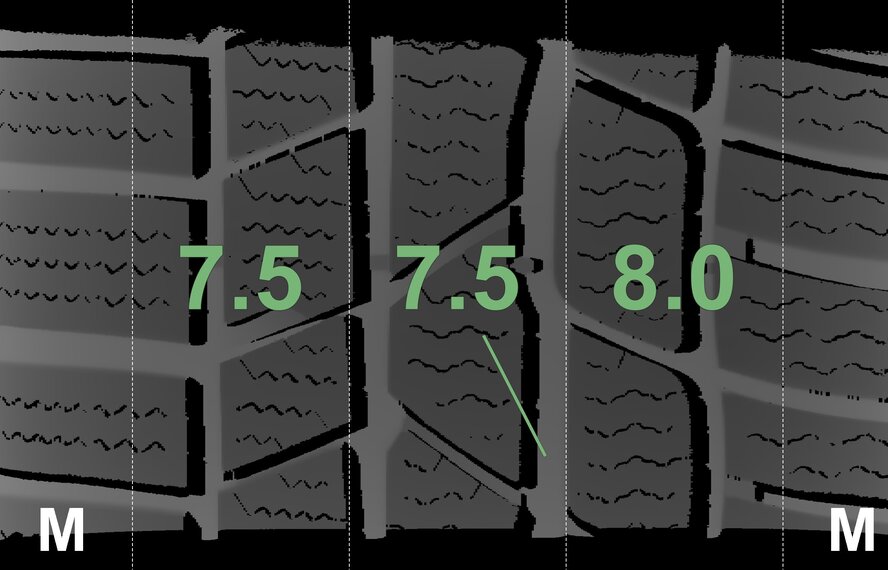 Mercedes Mercedes A B CLA Class W176 W117 W246 17-inch wheels Continental Winter Tires Original