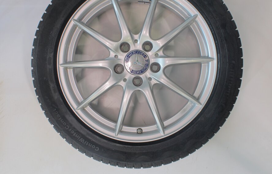 Mercedes Mercedes A B CLA Class W176 W117 W246 17 inch rims Continental Winter Tires Original