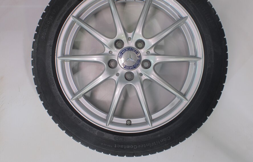 Mercedes Mercedes A B CLA Class W176 W117 W246 17 inch rims Continental Winter Tires Original