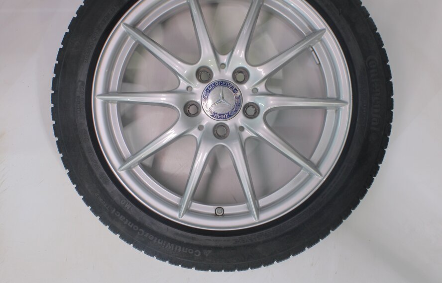 Mercedes Mercedes A B CLA Class W176 W117 W246 17 inch rims Continental Winter Tires Original