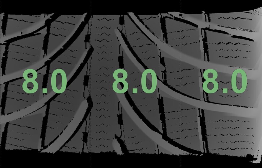 Audi Audi Q5 SQ5 80A 17 inch wheels Michelin Winter Tires Original