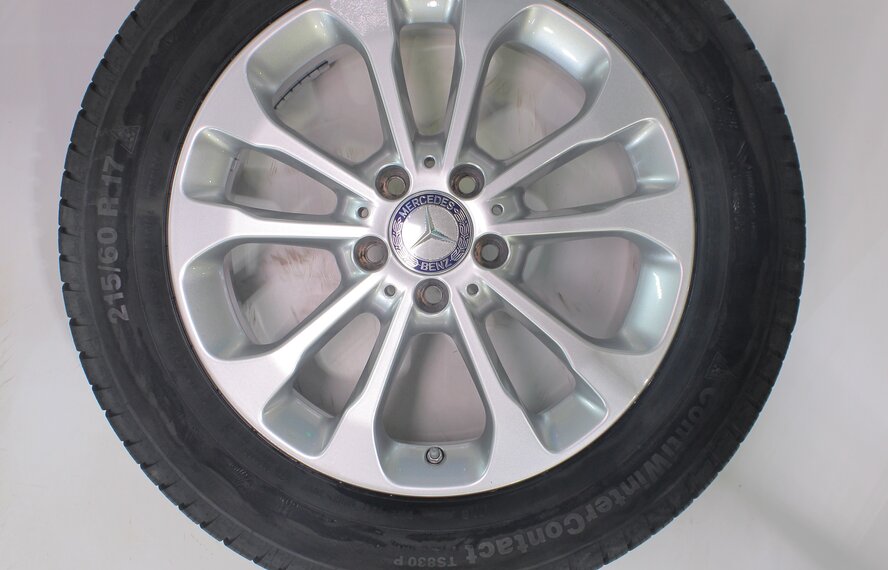 Mercedes Mercedes GLA X156 17 inch wheels Continental Winter Tires Original