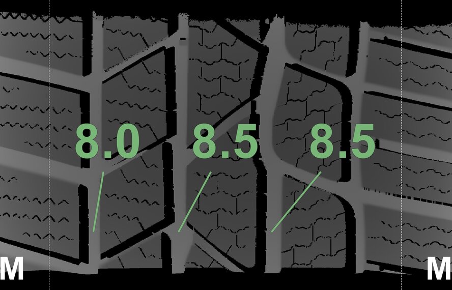 Mercedes Mercedes GLA X156 17 inch wheels Continental Winter Tires Original