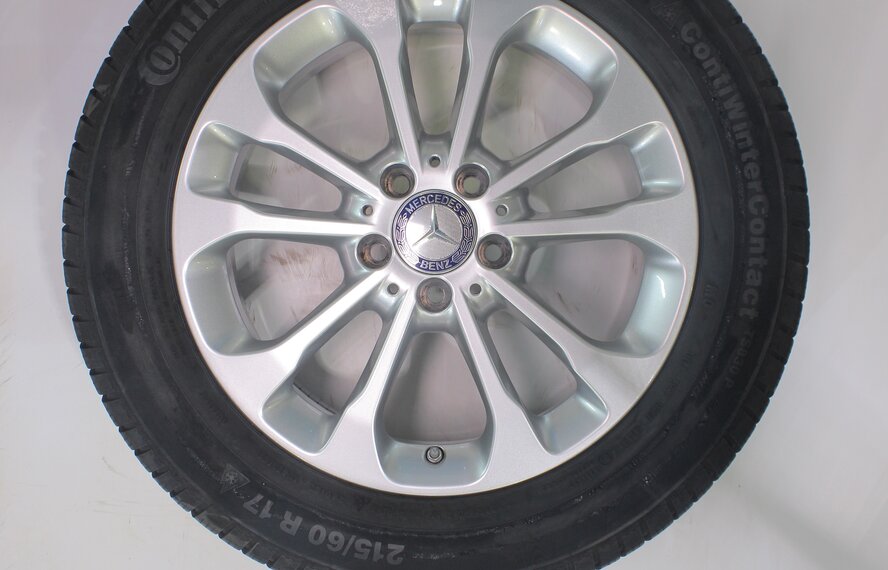 Mercedes Mercedes GLA X156 17 inch wheels Continental Winter Tires Original