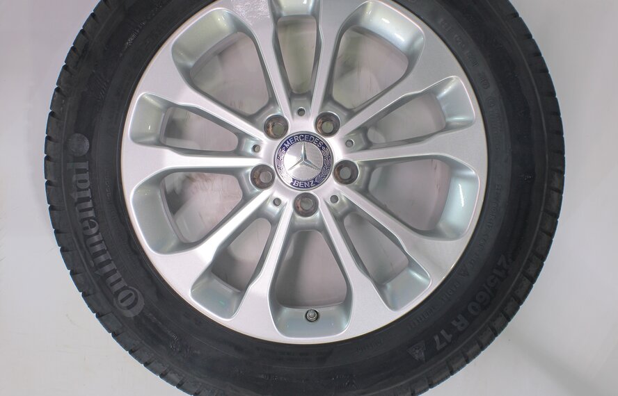 Mercedes Mercedes GLA X156 17 inch wheels Continental Winter Tires Original