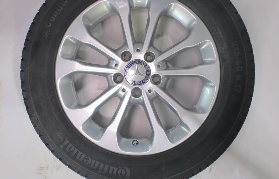 Mercedes Mercedes GLA X156 17 inch wheels Continental Winter Tires Original
