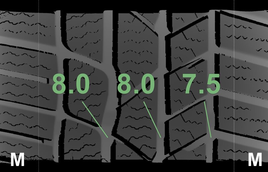 Mercedes Mercedes GLA X156 17 inch wheels Continental Winter Tires Original