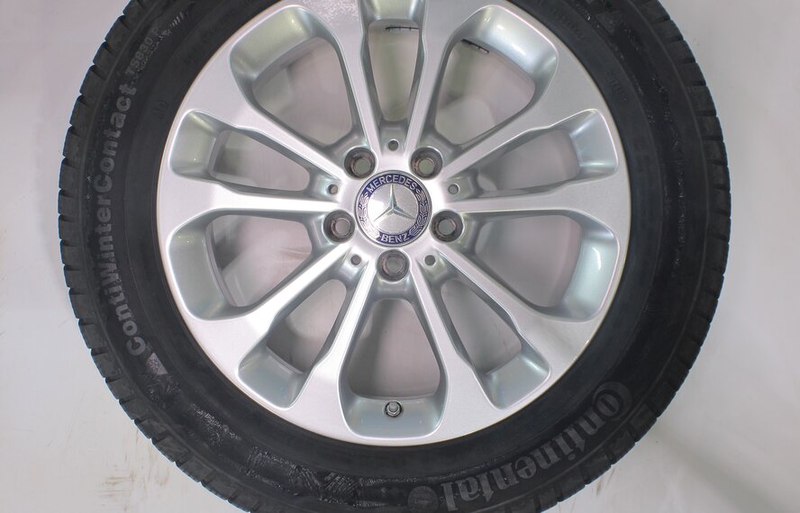 Mercedes Mercedes GLA X156 17 inch wheels Continental Winter Tires Original