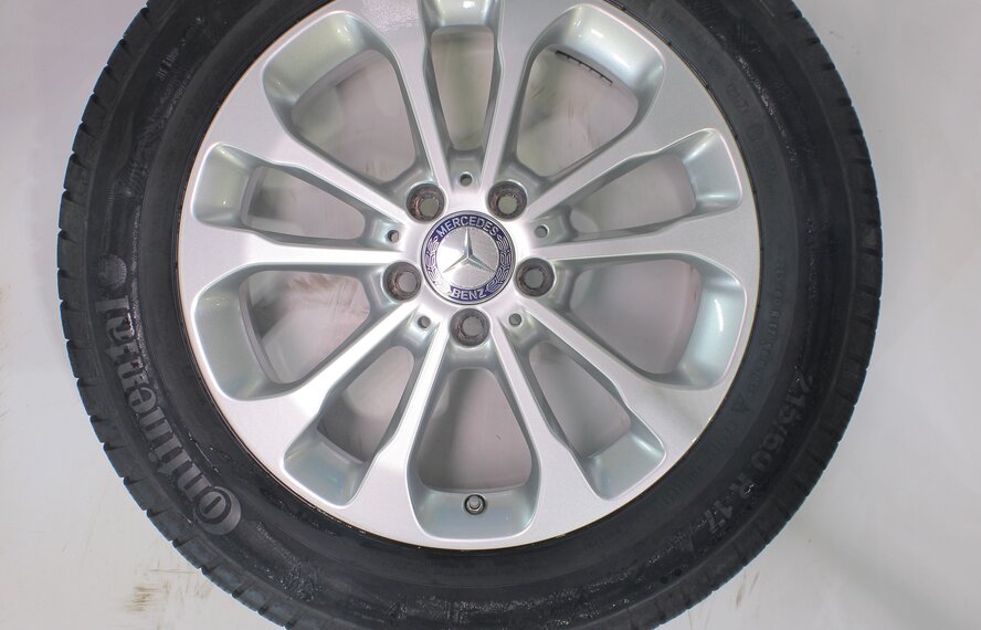 Mercedes Mercedes GLA X156 17 inch wheels Continental Winter Tires Original