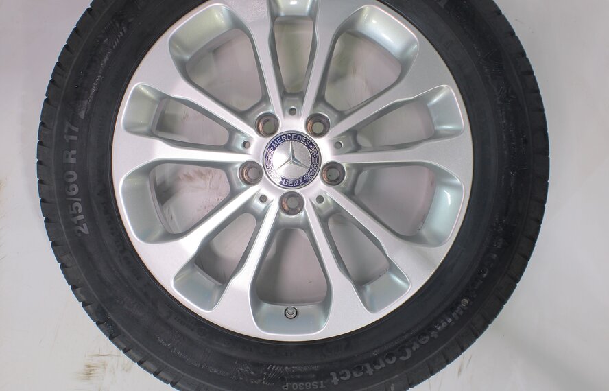 Mercedes Mercedes GLA X156 17 inch wheels Continental Winter Tires Original