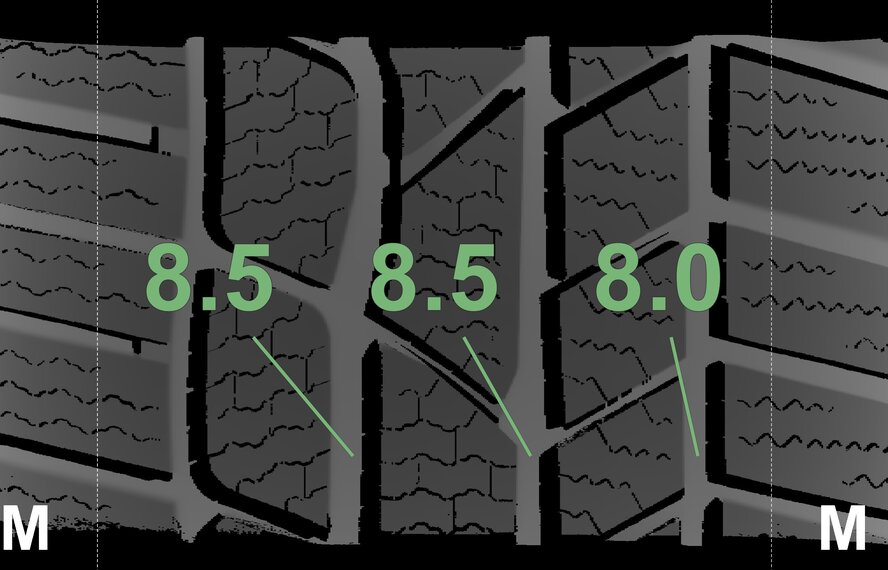 Mercedes Mercedes GLA X156 17 inch wheels Continental Winter Tires Original