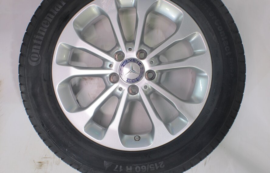 Mercedes Mercedes GLA X156 17 inch wheels Continental Winter Tires Original