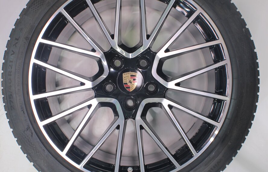 Porsche Porsche Cayenne E3 21 inch wheels Continental Winter Tires Original