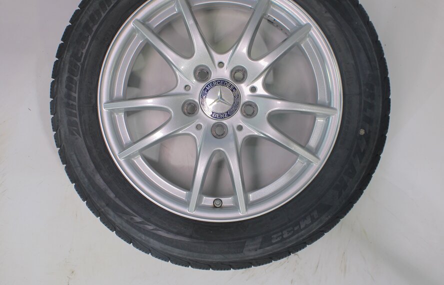 Mercedes Mercedes A B CLA Class W176 W117 W246 16 inch wheels Bridgestone Winter Tires Original