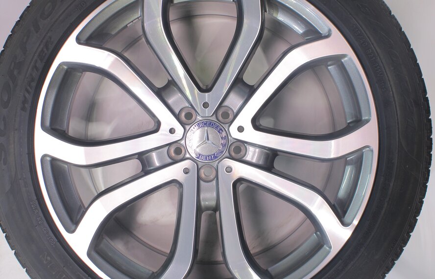 Mercedes Mercedes GLE W167 21 inch wheels Pirelli Winter Tires New Original