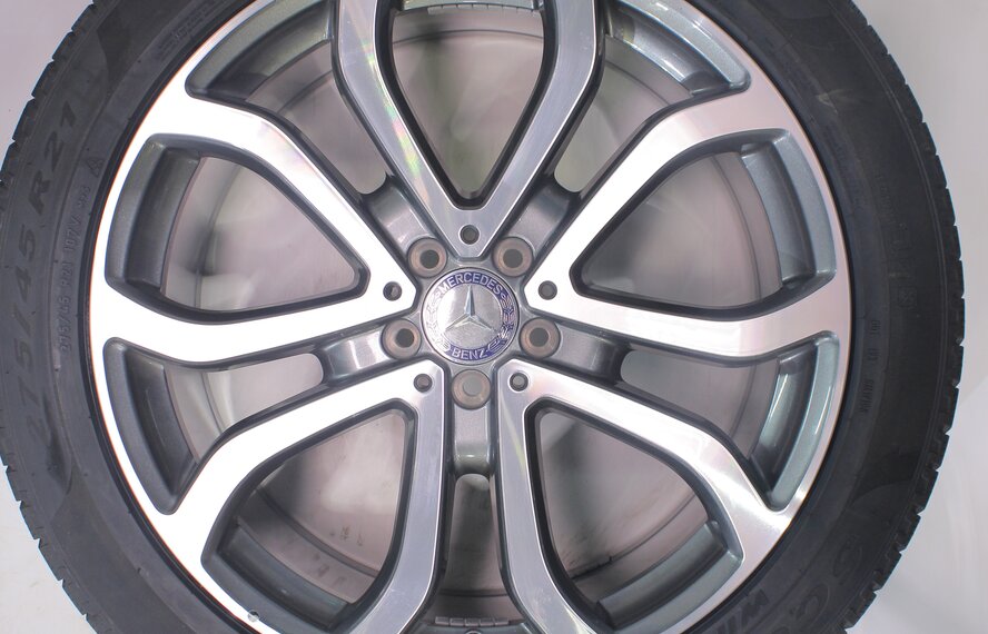 Mercedes Mercedes GLE W167 21 inch wheels Pirelli Winter Tires New Original