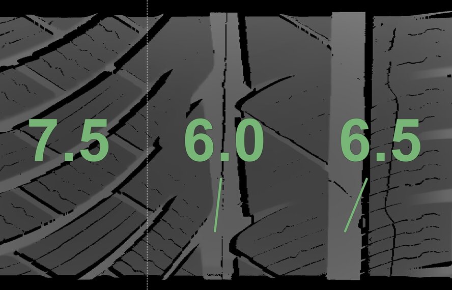 BMW BMW 5 6 series F06 F10 F11 F12 F13 19 inch rims Michelin Winter Tires Original